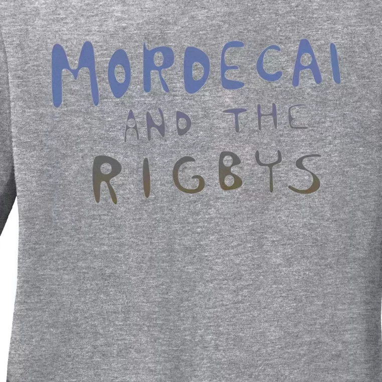 Mordecai And The Rigbys. Ladies Long Sleeve Shirt