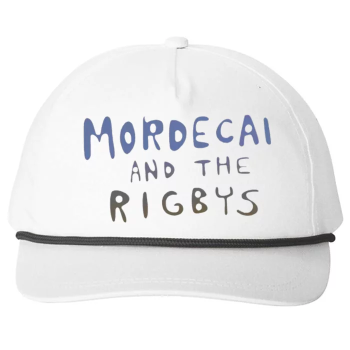 Mordecai And The Rigbys. Snapback Five-Panel Rope Hat