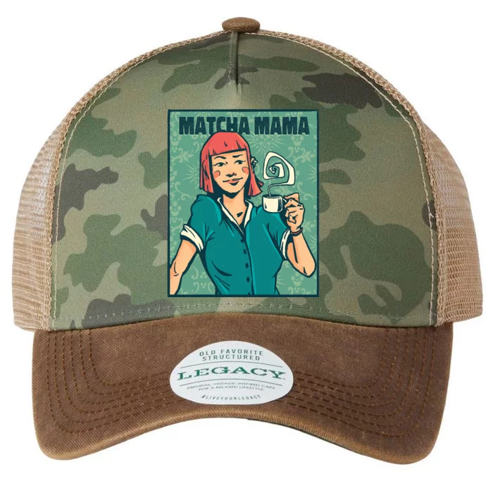 Matcha Mama Legacy Tie Dye Trucker Hat