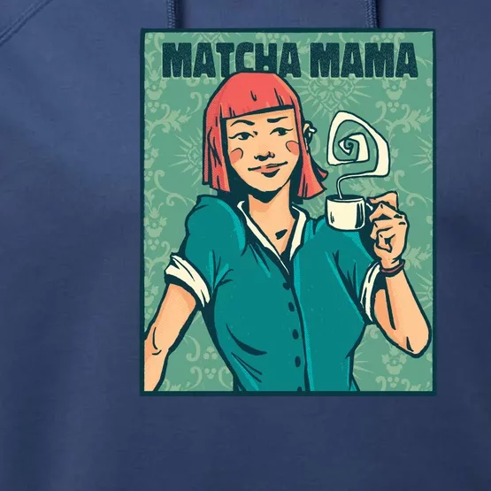 Matcha Mama Performance Fleece Hoodie