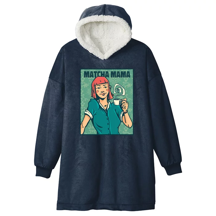 Matcha Mama Hooded Wearable Blanket