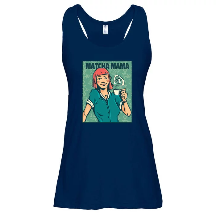 Matcha Mama Ladies Essential Flowy Tank