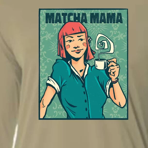 Matcha Mama Cooling Performance Long Sleeve Crew