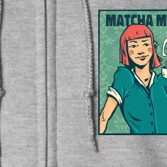 Matcha Mama Full Zip Hoodie