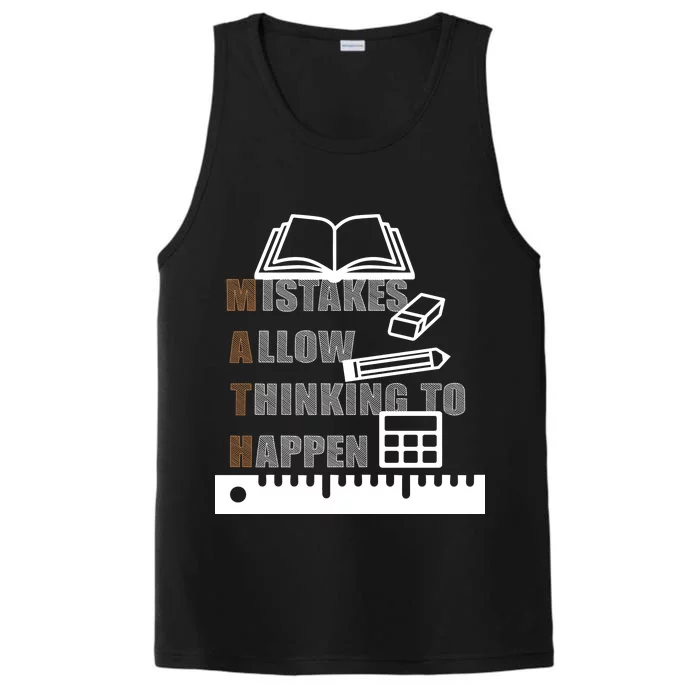 Math Allow Thinking To Happen Performance Tank