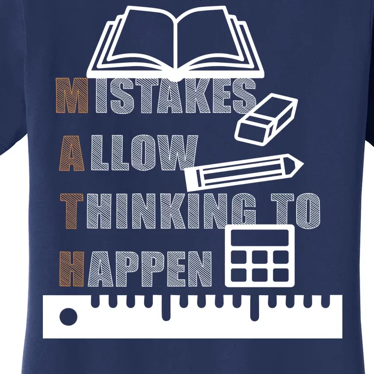 Math Allow Thinking To Happen Women's T-Shirt