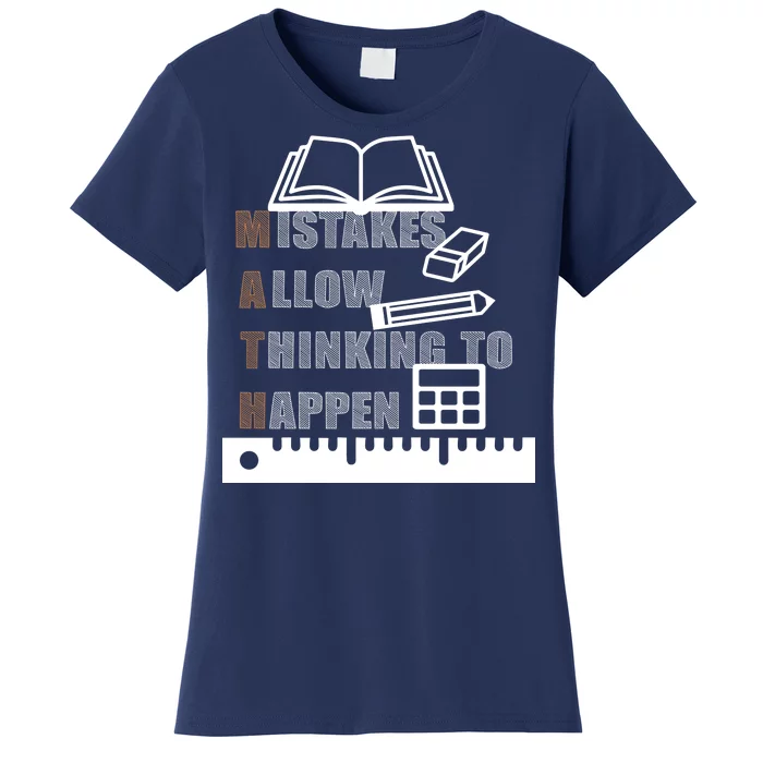 Math Allow Thinking To Happen Women's T-Shirt