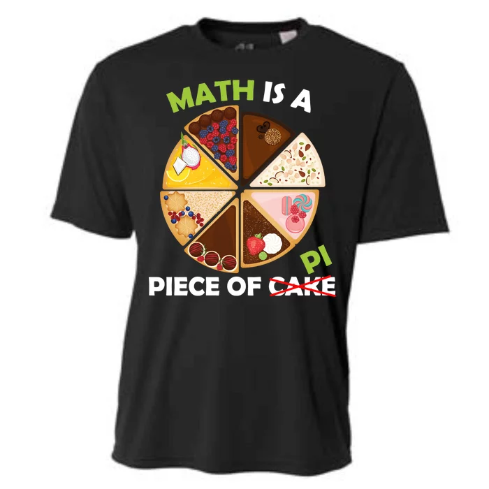 Math Is A Piece Of Pi Cooling Performance Crew T-Shirt