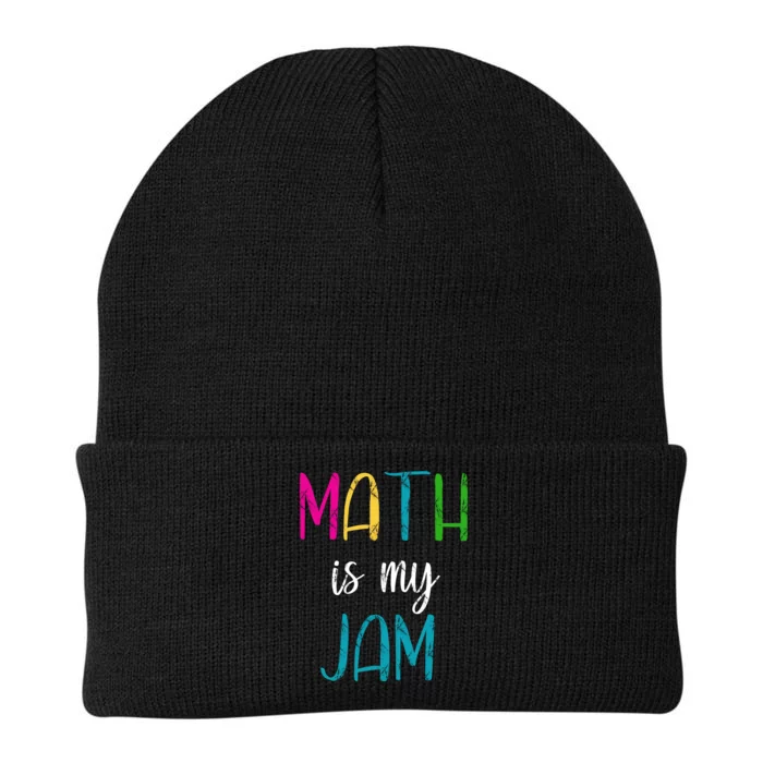 Math Is My Jam Knit Cap Winter Beanie