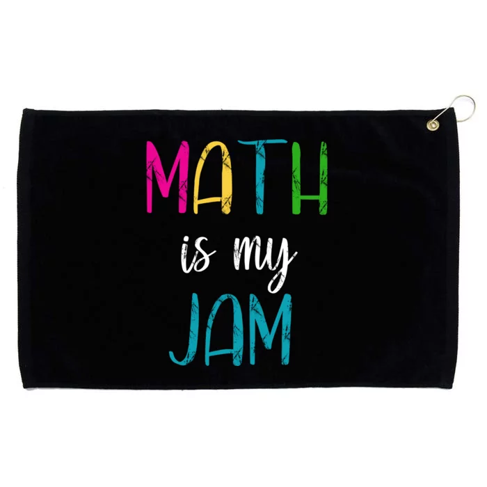 Math Is My Jam Grommeted Golf Towel