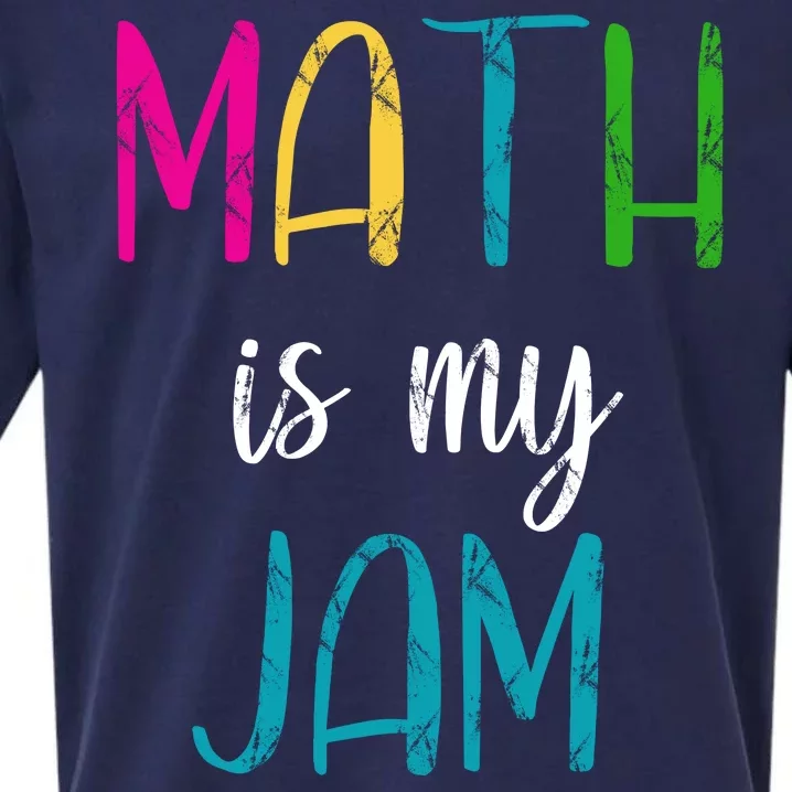 Math Is My Jam Sueded Cloud Jersey T-Shirt