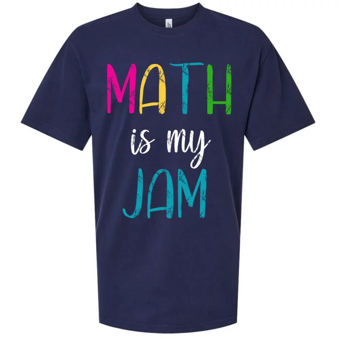 Math Is My Jam Sueded Cloud Jersey T-Shirt