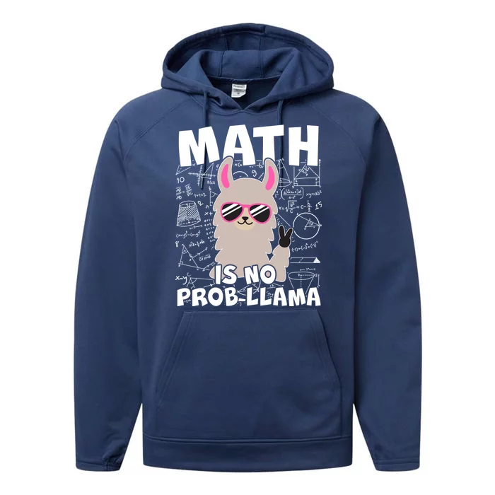 Math Is No Prob-llama Performance Fleece Hoodie