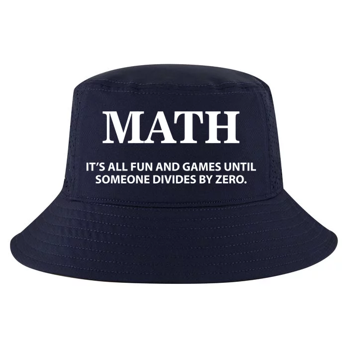 Math It's All Fun And Games Cool Comfort Performance Bucket Hat