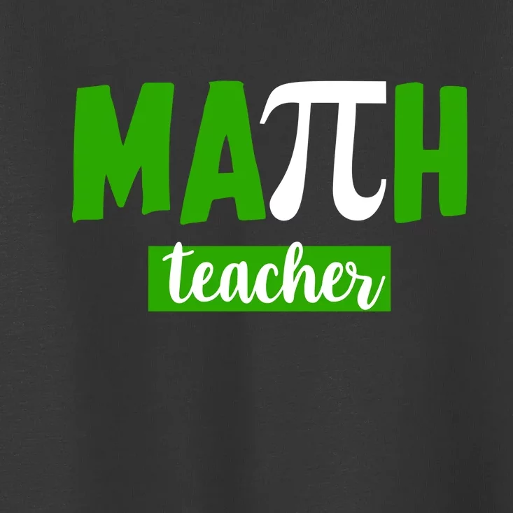 Math Teacher Pi Logo Toddler T-Shirt