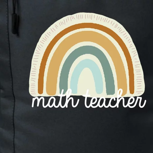 Math Teacher Rainbow Daily Commute Backpack