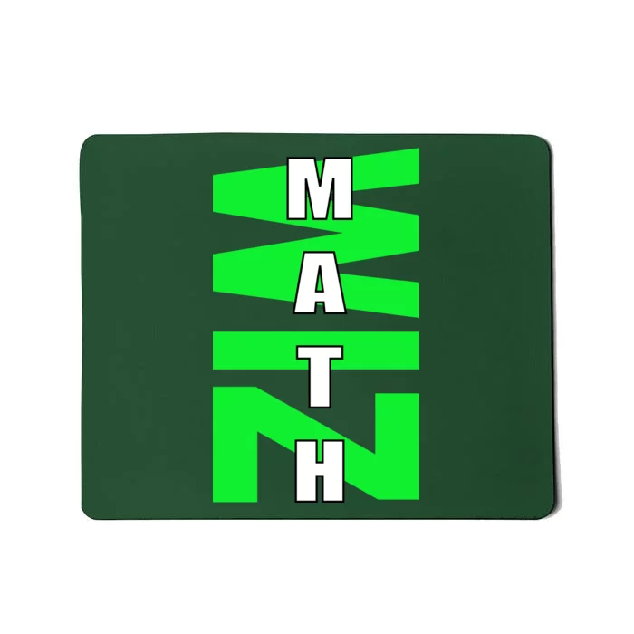 Math Wiz Logo Mousepad