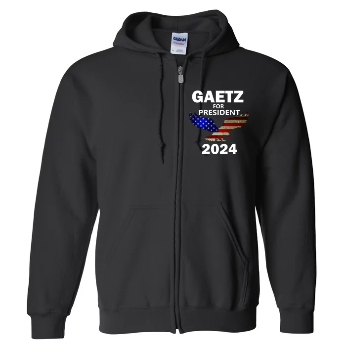 Matt Gaetz 2024 Election Full Zip Hoodie