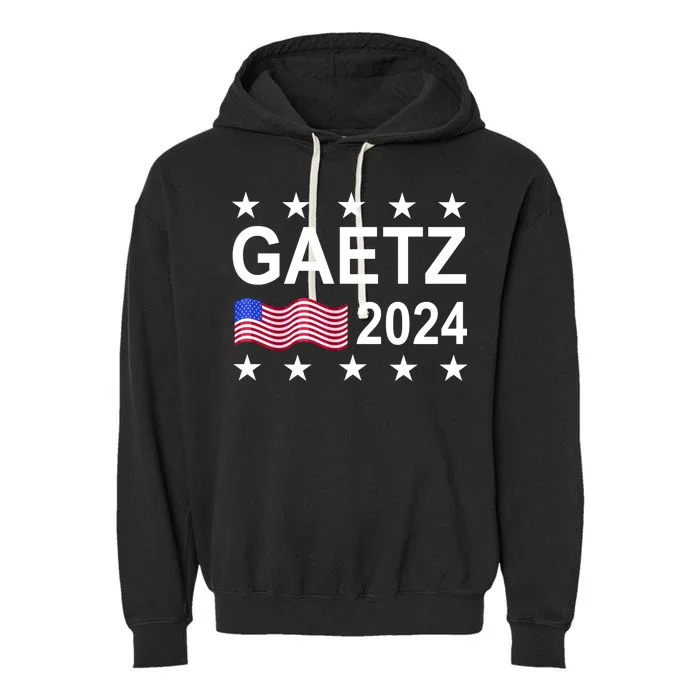 Matt Gaetz For President 2024 Garment-Dyed Fleece Hoodie