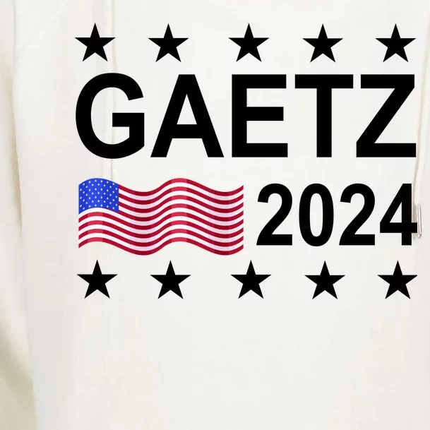 Matt Gaetz For President 2024 Womens Funnel Neck Pullover Hood