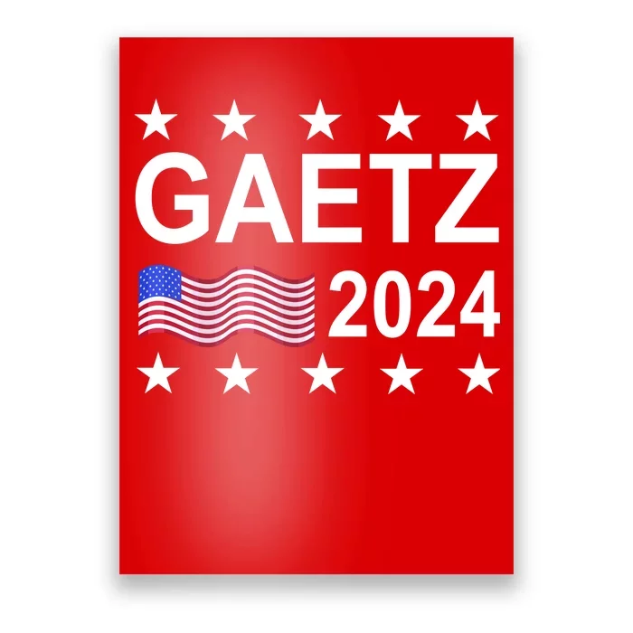 Matt Gaetz For President 2024 Poster