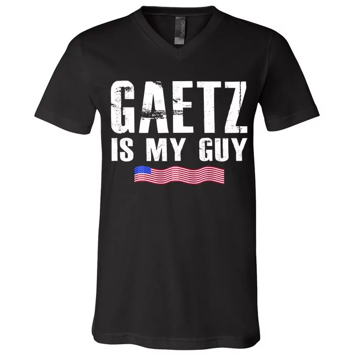 Matt Gaetz Is My Guy V-Neck T-Shirt