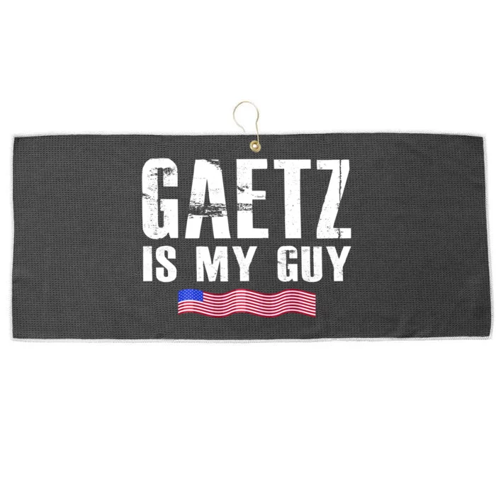 Matt Gaetz Is My Guy Large Microfiber Waffle Golf Towel