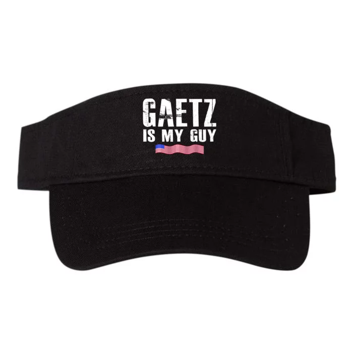 Matt Gaetz Is My Guy Valucap Bio-Washed Visor