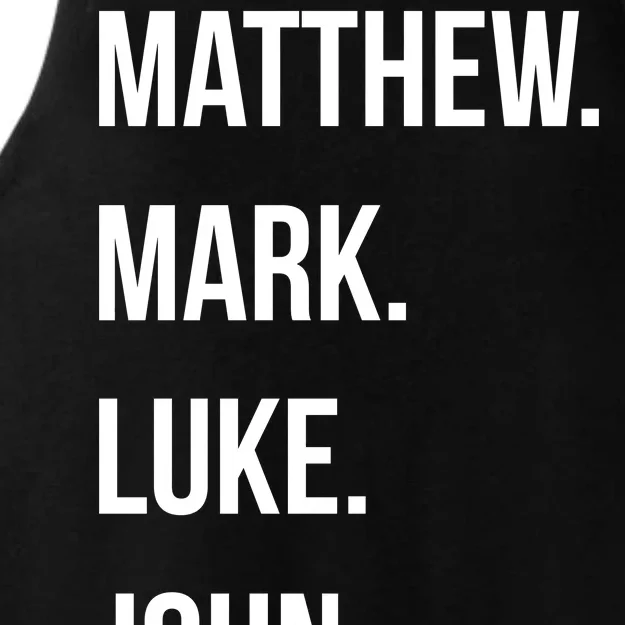 Matthew Mark Luke John Jesus Disciples Christian Ladies Tri-Blend Wicking Tank