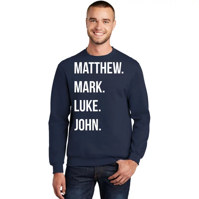 Matthew Mark Luke John Jesus Disciples Christian Sweatshirt