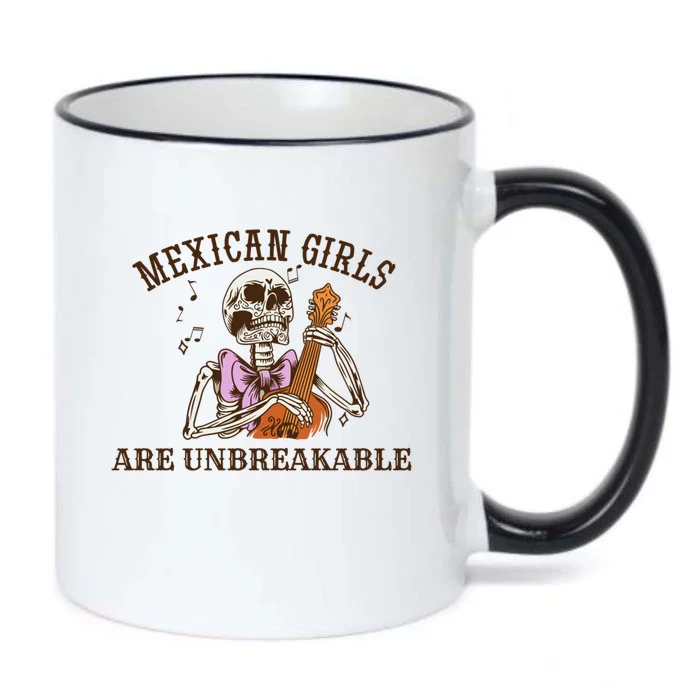 Mexican Are Unbreakable Cool Gift Black Color Changing Mug