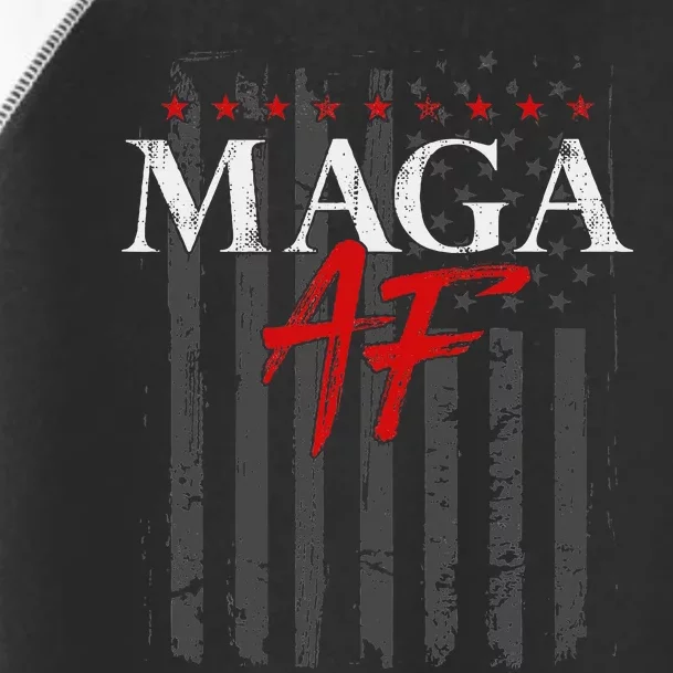 Maga Af Us Flag Patriotic 2024 Toddler Fine Jersey T-Shirt