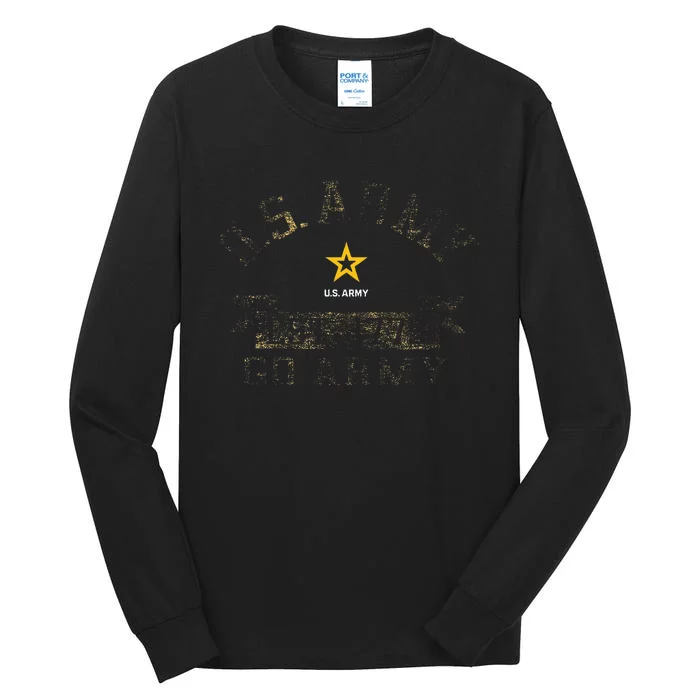 Military Army United States Tall Long Sleeve T-Shirt