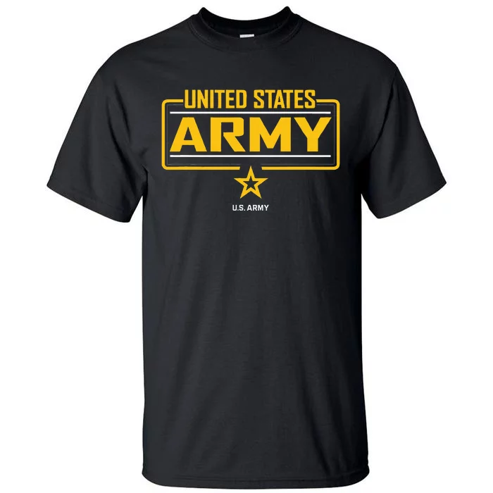 Military Army United States Green Star Tall T-Shirt