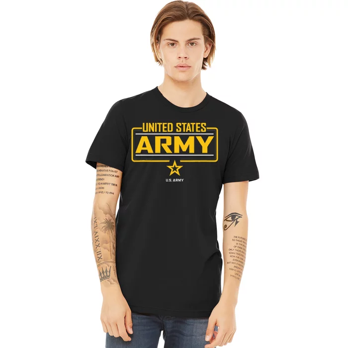 Military Army United States Green Star Premium T-Shirt