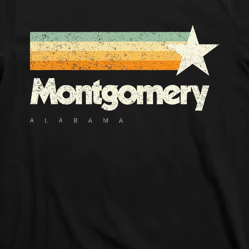 Montgomery Alabama Unique Cool Classic American Aesthetic T-Shirt