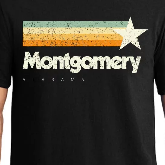 Montgomery Alabama Unique Cool Classic American Aesthetic Pajama Set