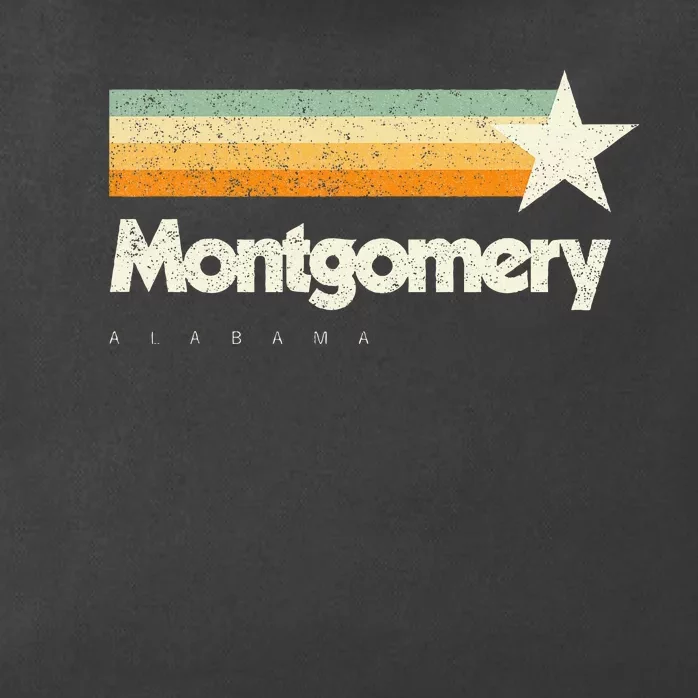 Montgomery Alabama Unique Cool Classic American Aesthetic Zip Tote Bag