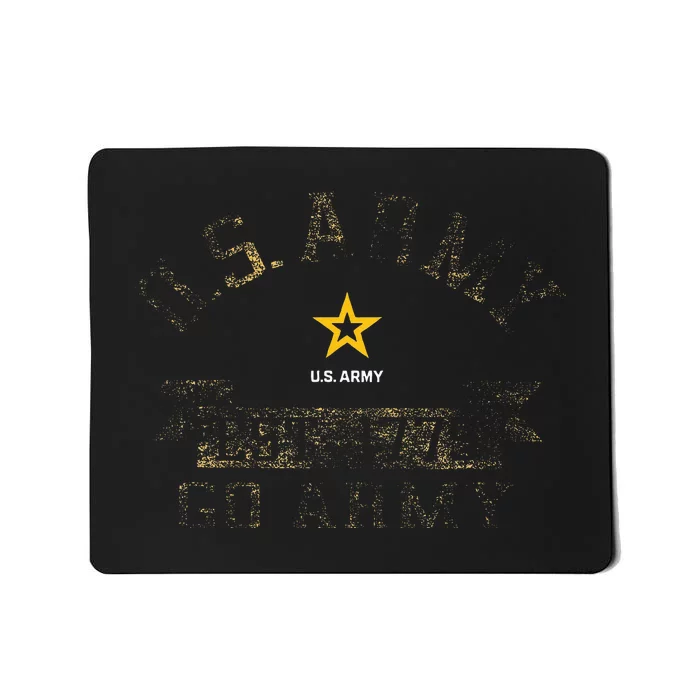 Military Army United States Vintage Go Green Mousepad