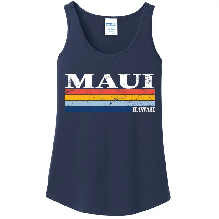 Maui Hawaii Vintage 1980s Style Ladies Essential Tank