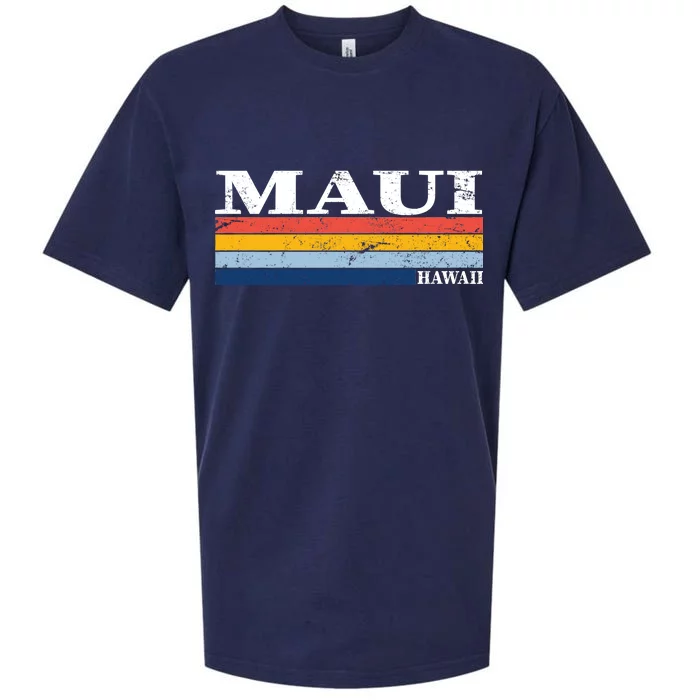 Maui Hawaii Vintage 1980s Style Sueded Cloud Jersey T-Shirt