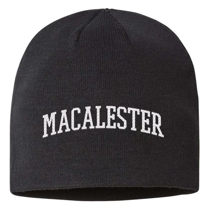 Macalester Arch Vintage College University Alumni Style 8 1/2in Sustainable Knit Beanie