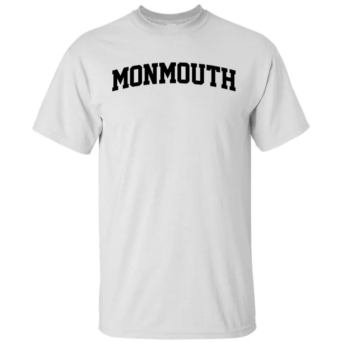 Monmouth Arch Vintage College Athletic Sport Tall T-Shirt