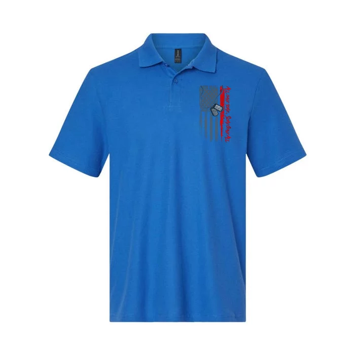 Military And Veteran Appreciation All Gave Some Onyx Meaningful Gift Softstyle Adult Sport Polo