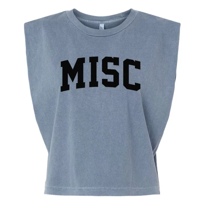 Misc Arch Vintage College Athletic Sport Garment-Dyed Women's Muscle Tee