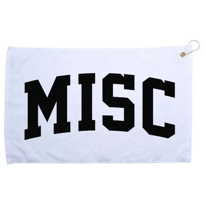 Misc Arch Vintage College Athletic Sport Grommeted Golf Towel