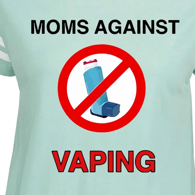 Moms Against Vaping Enza Ladies Jersey Football T-Shirt