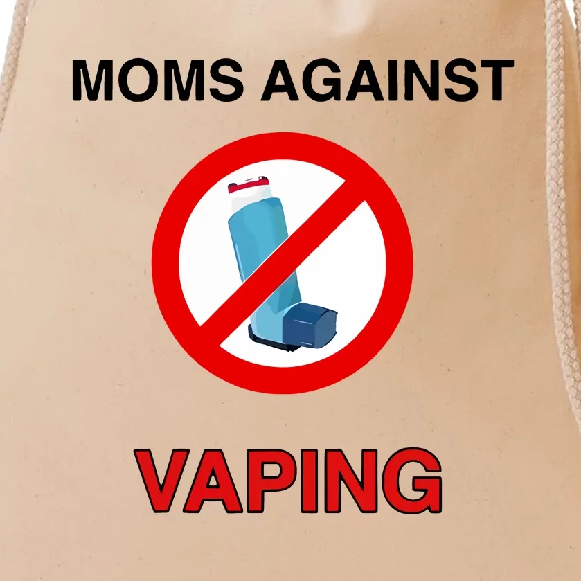 Moms Against Vaping Drawstring Bag