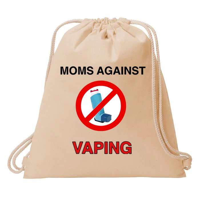 Moms Against Vaping Drawstring Bag