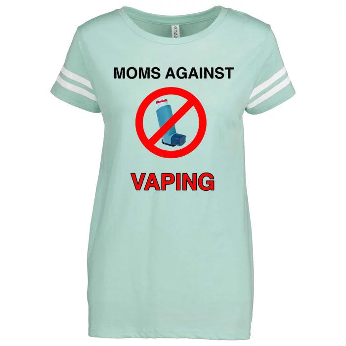 Moms Against Vaping Enza Ladies Jersey Football T-Shirt